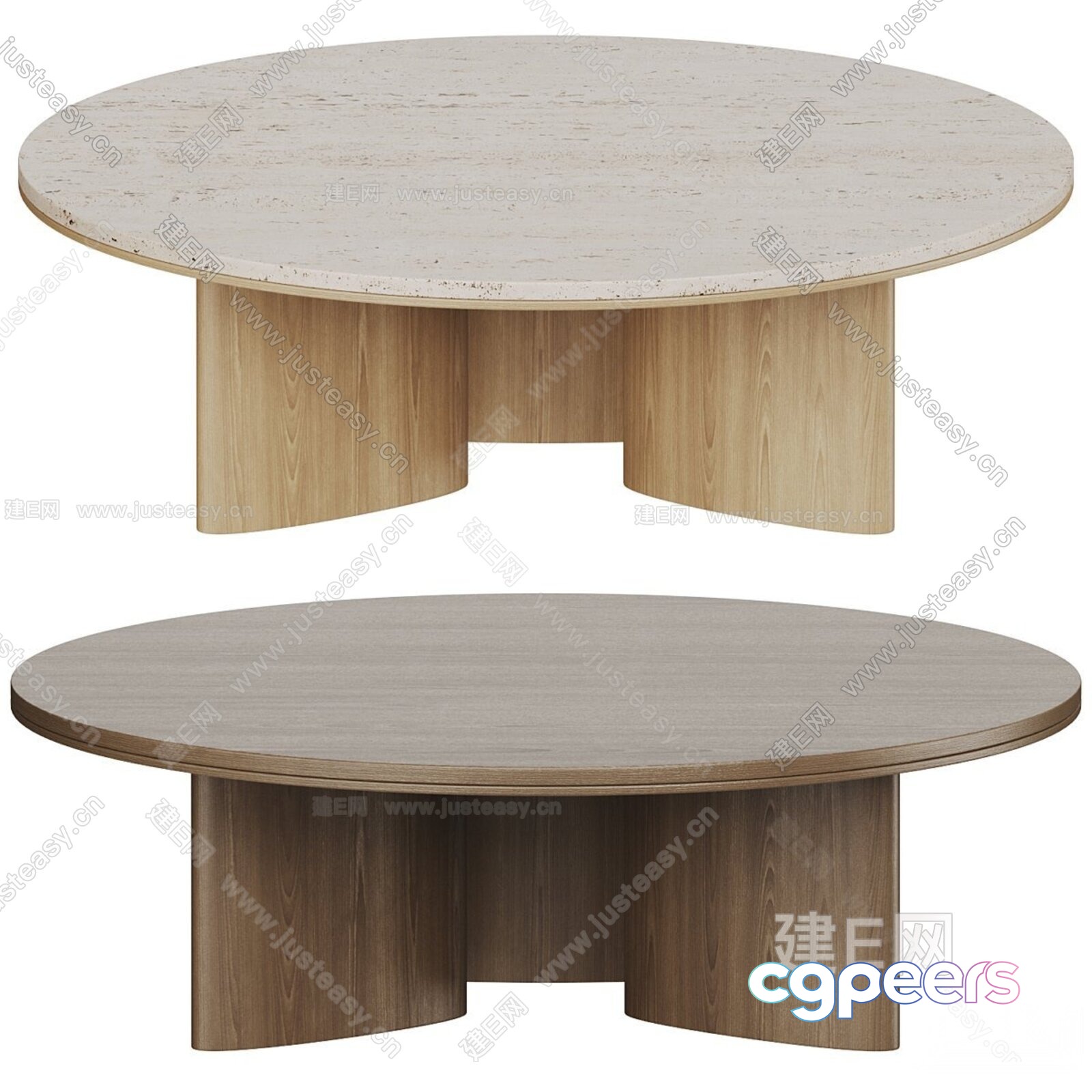 Modern Coffee Table 3D Model - 12257 - VRAY Render