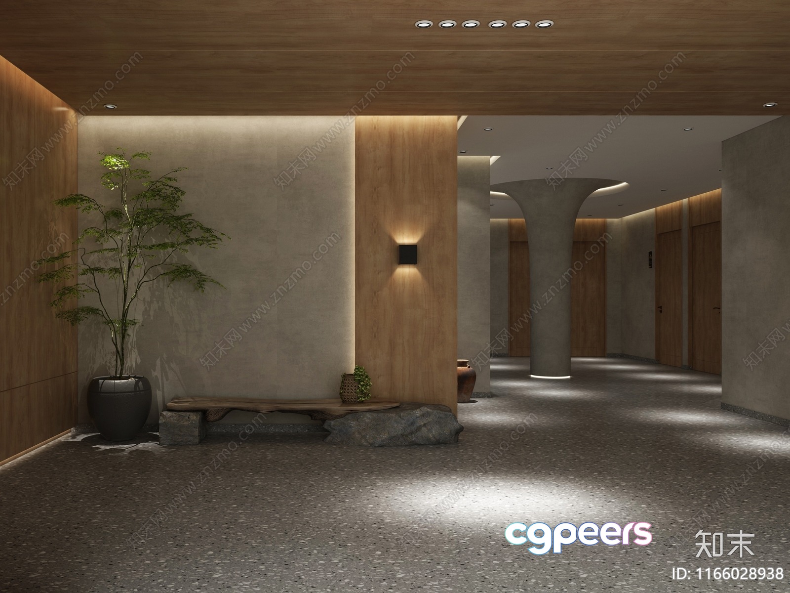 Modern Office Space 3D Model - 18308 - VRAY Render Modern Office Space 3D Model - 18308 - VRAY Render