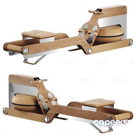 Wooden Exercise Machine 3D Model - 10450 - CORONA Render