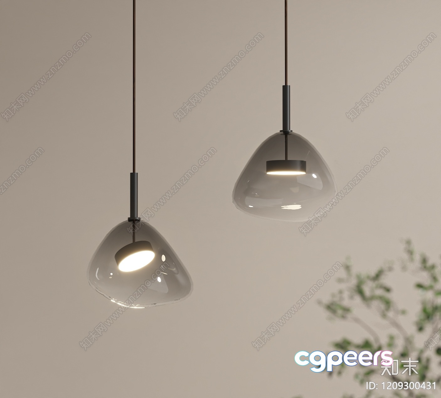 Modern Light Fixtures 3D Model - 7001 - VRAY Render