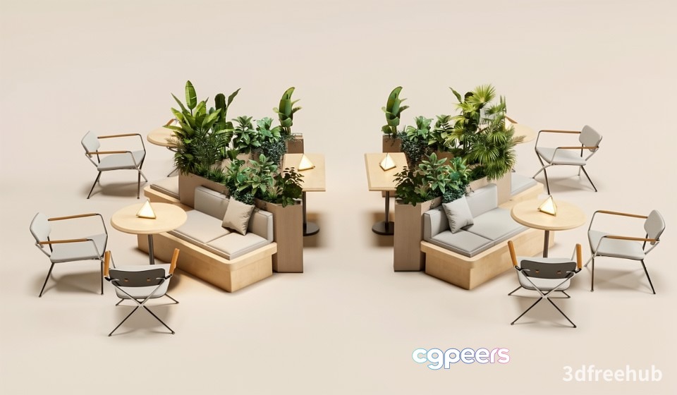Modern Office Furniture 3D Model - 21631 - VRAY Render Modern Office Furniture 3D Model - 21631 - VRAY Render