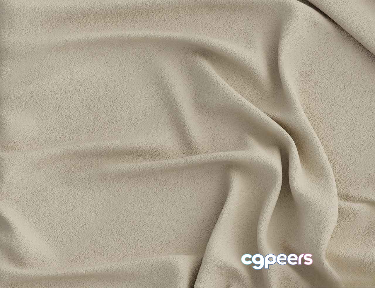 The Main Subject Is A Piece Of Off-White Fabric 3D Model - 1148 - CORONA Render