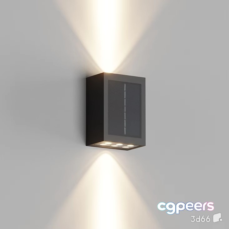 A Modern Wall Light Fixture 3D Model - 20972 - VRAY Render