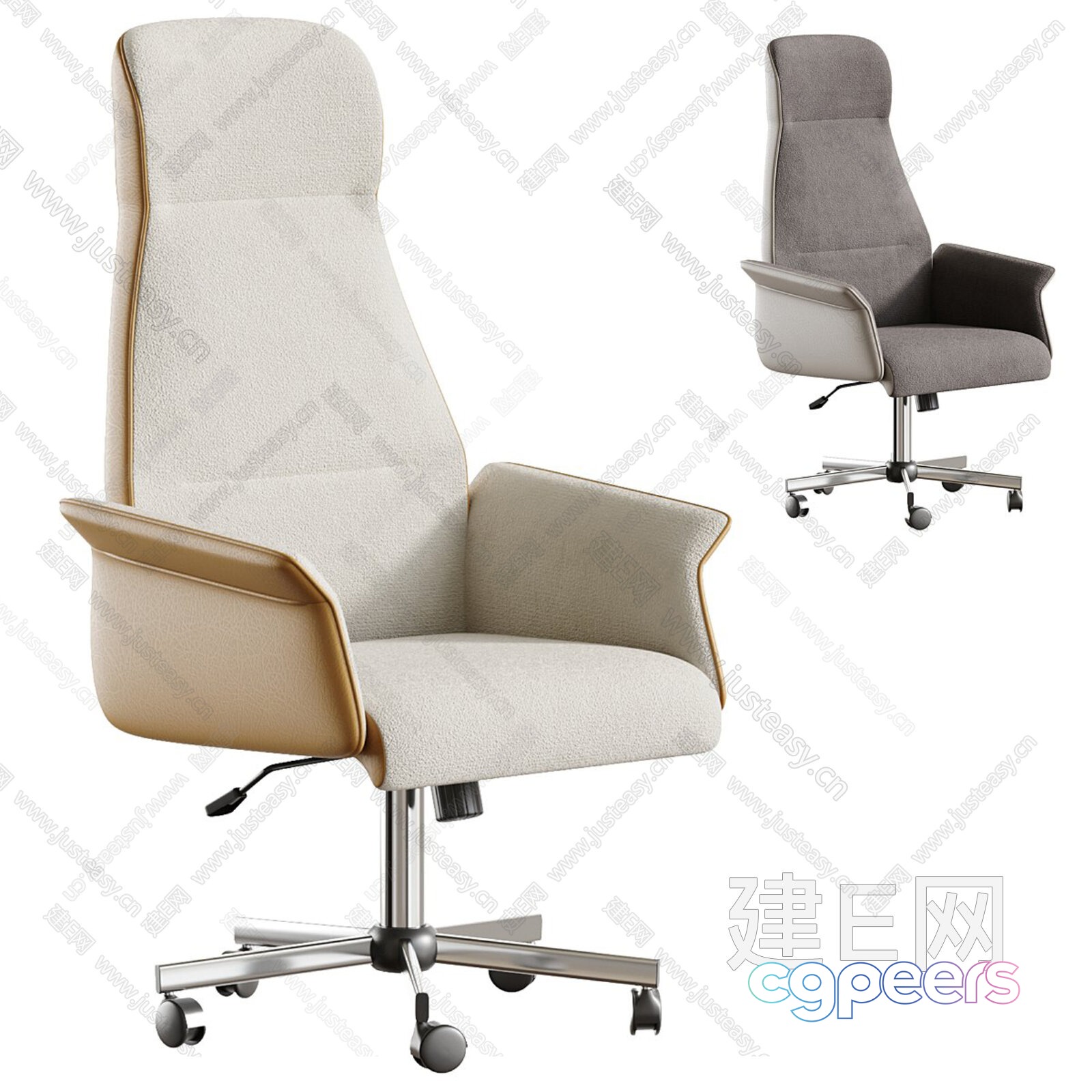 Modern Office Chair 3D Model - 5727 - VRAY Render