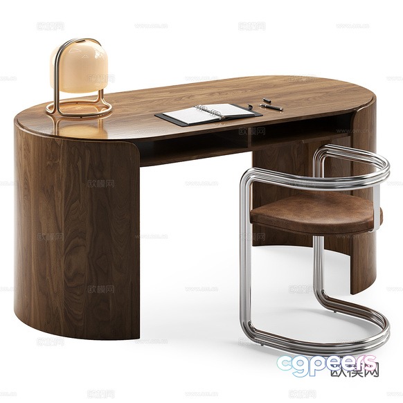 Modern Office Desk 3D Model - 9704 - VRAY Render Modern Office Desk 3D Model - 9704 - VRAY Render