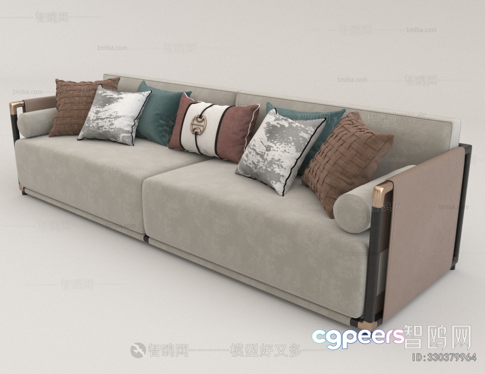 Modern Sofa Design 3D Model - 12421 - VRAY Render