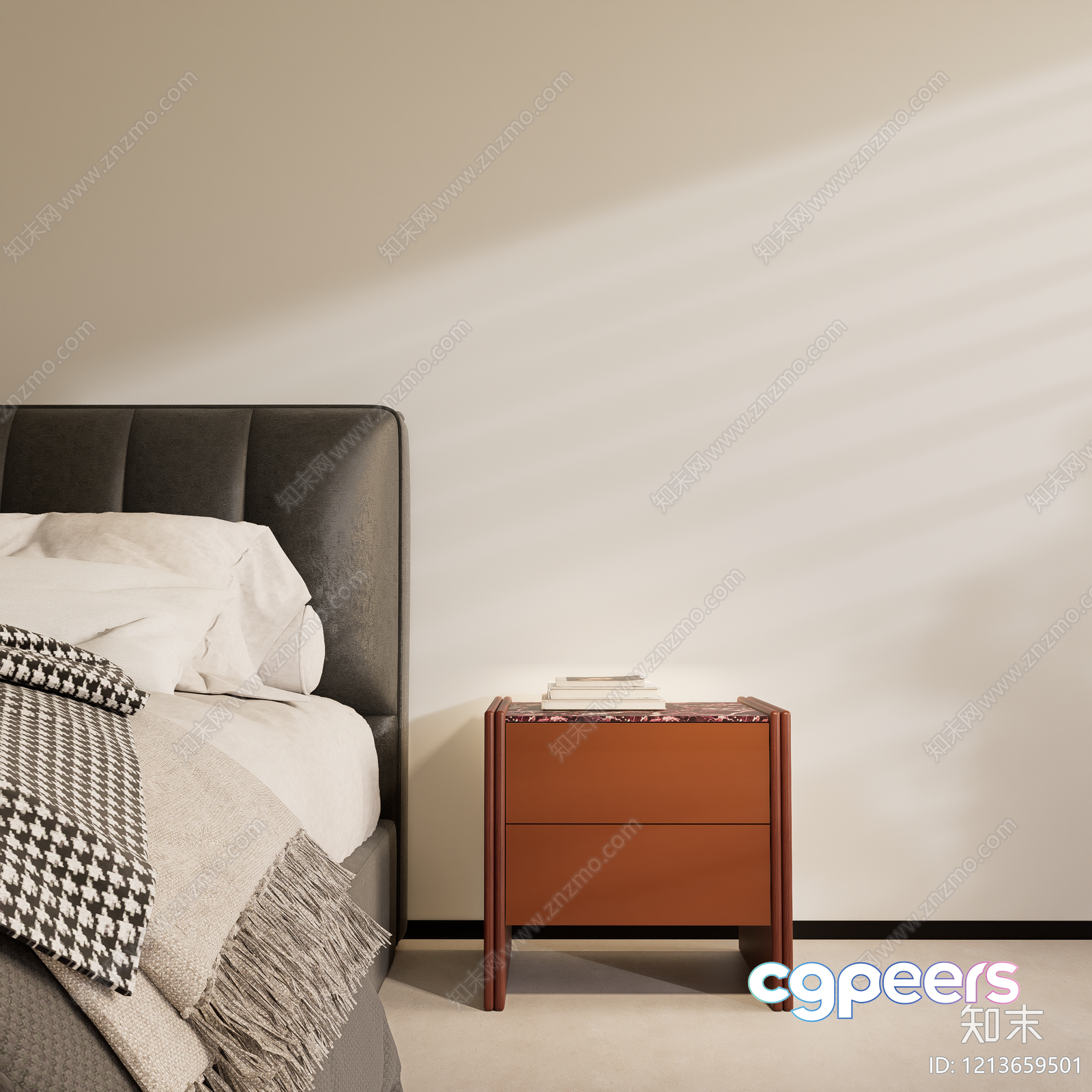 Cozy Bedroom 3D Model - 23460 - VRAY Render Cozy Bedroom 3D Model - 23460 - VRAY Render