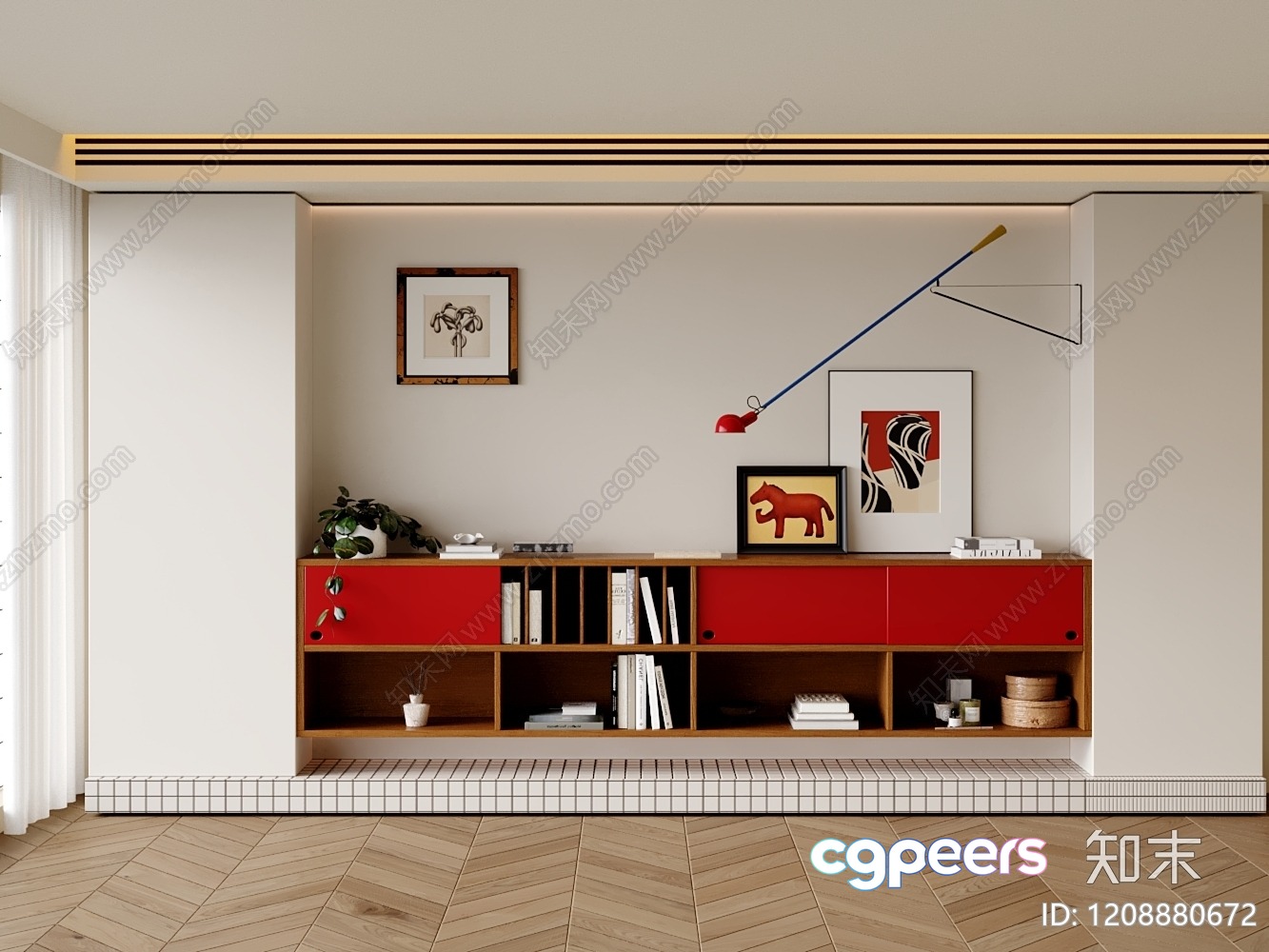 Modern Home Decor 3D Model - 3882 - VRAY Render Modern Home Decor 3D Model - 3882 - VRAY Render