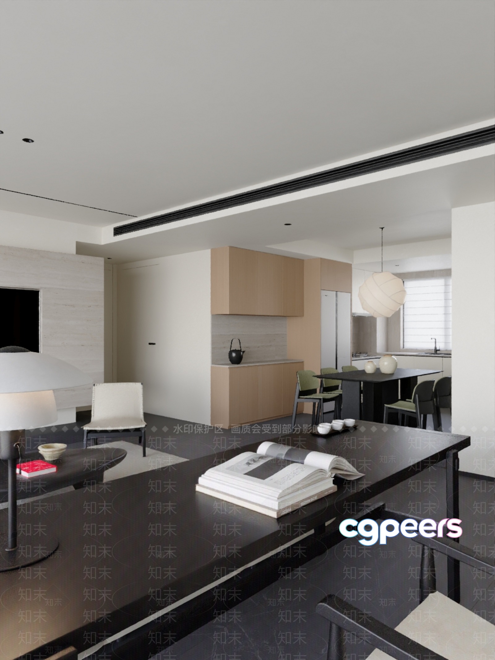 Modern Living Room 3D Model - 18512 - VRAY Render Modern Living Room 3D Model - 18512 - VRAY Render