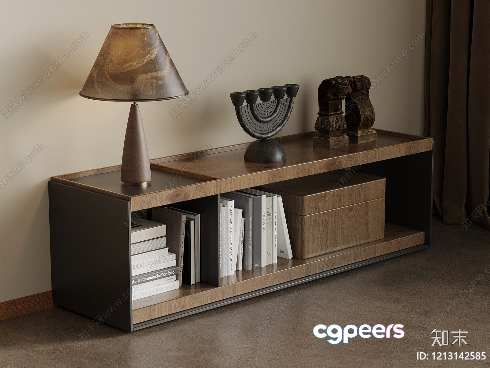 Modern Living Room 3D Model - 3918 - VRAY Render