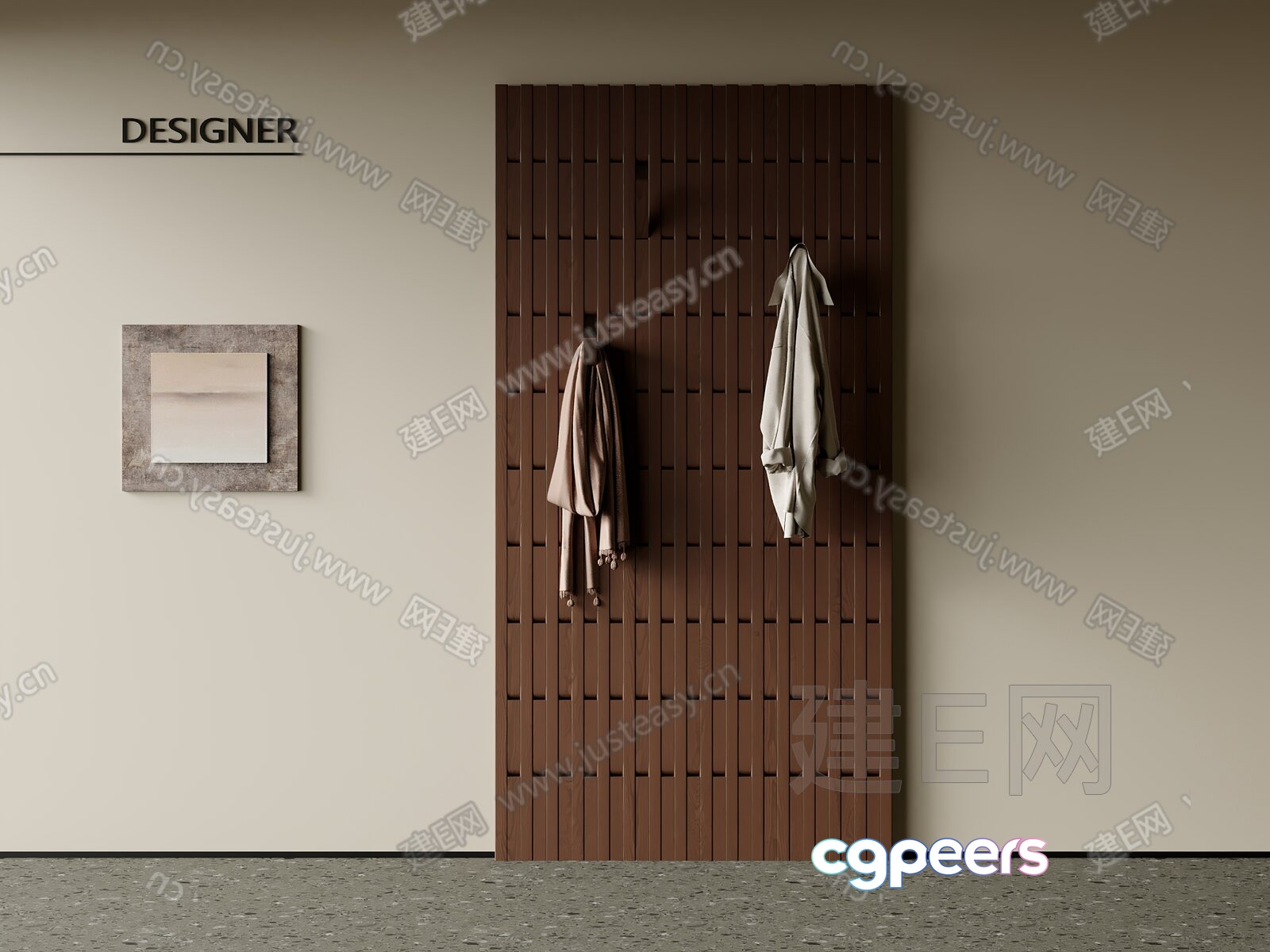 Modern Minimalist Room 3D Model - 4271 - VRAY Render Modern Minimalist Room 3D Model - 4271 - VRAY Render