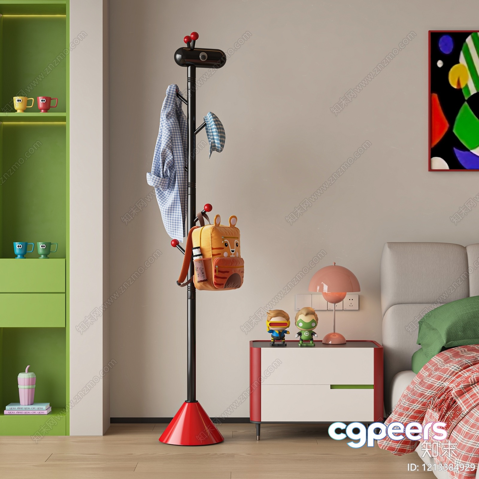 Cozy Children'S Room 3D Model - 21893 - VRAY Render Cozy Children'S Room 3D Model - 21893 - VRAY Render