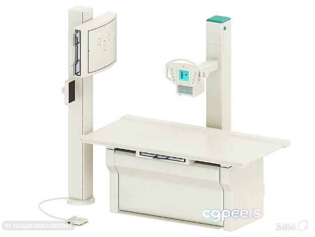 A Medical X-Ray Machine 3D Model - 14244 - VRAY Render