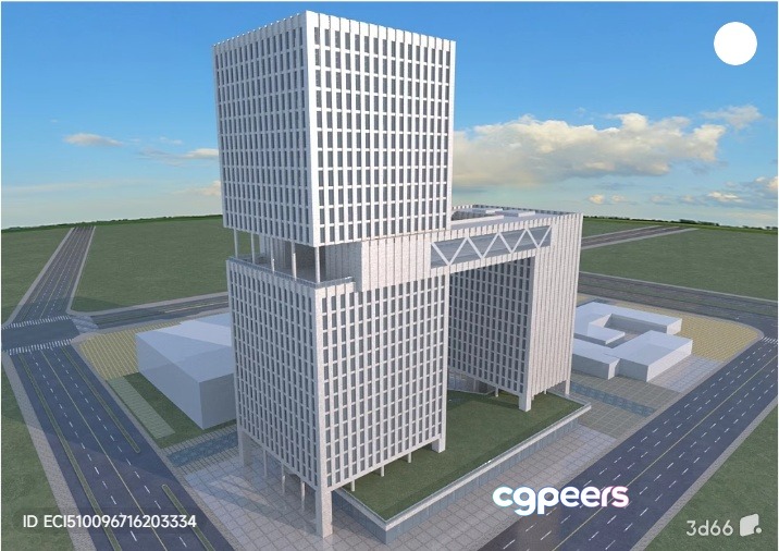 3D Building Model 3D Model - 1759 - VRAY Render 3D Building Model 3D Model - 1759 - VRAY Render