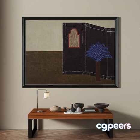 Modern Art Piece 3D Model - 9868 - VRAY Render Modern Art Piece 3D Model - 9868 - VRAY Render