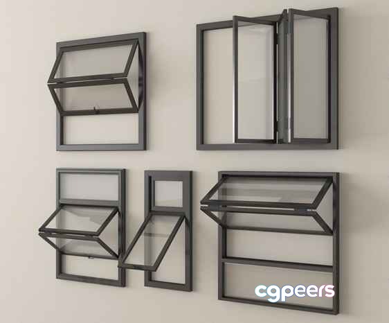 Metal Shelves 3D Model - 5392 - VRAY Render