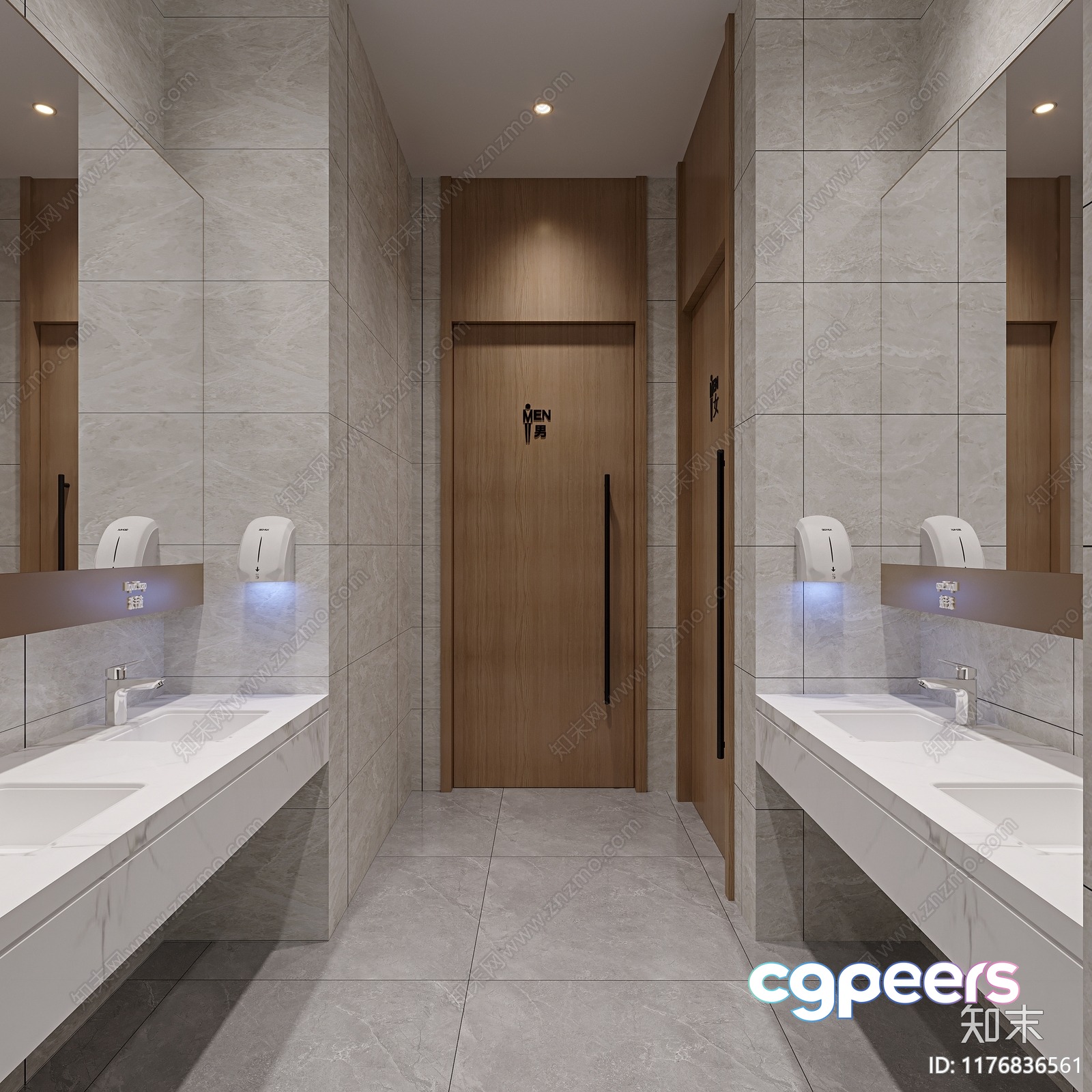 Modern Bathroom 3D Model - 10690 - CORONA Render