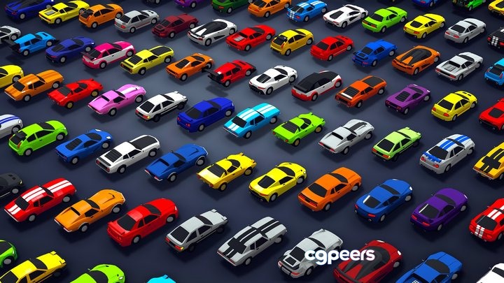 3D Game Assets - DRIVE Low Poly Cars 3D Game Assets - DRIVE Low Poly Cars