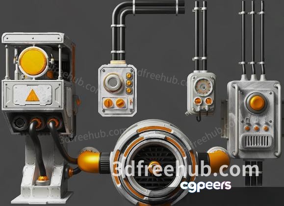 3D Free Hub.Com 3D Model - 18749 - VRAY Render