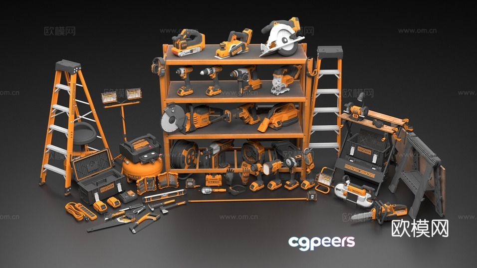 Power Tools 3D Model - 14659 - VRAY Render