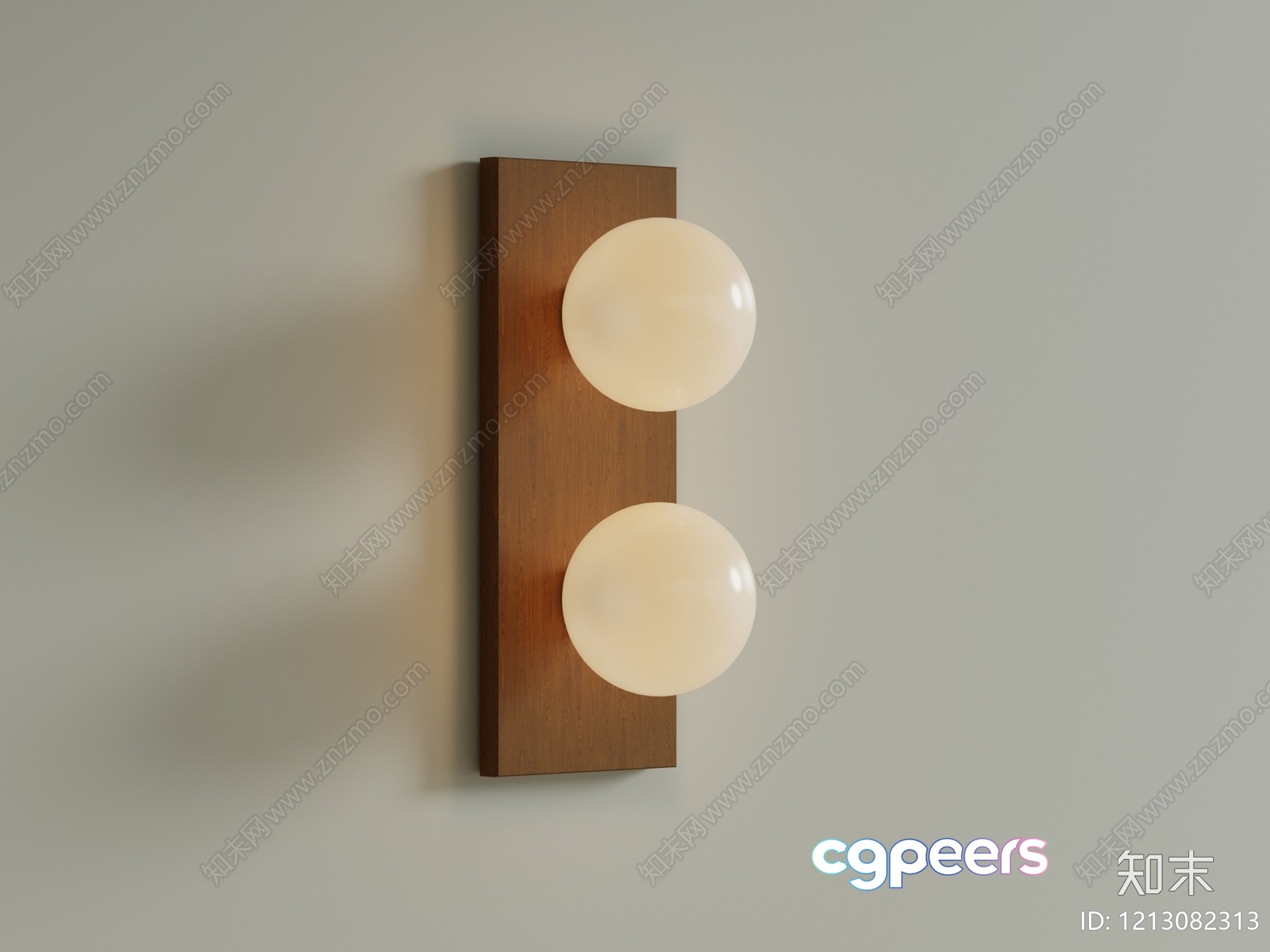 Modern Wall Light Fixture 3D Model - 5224 - VRAY Render Modern Wall Light Fixture 3D Model - 5224 - VRAY Render