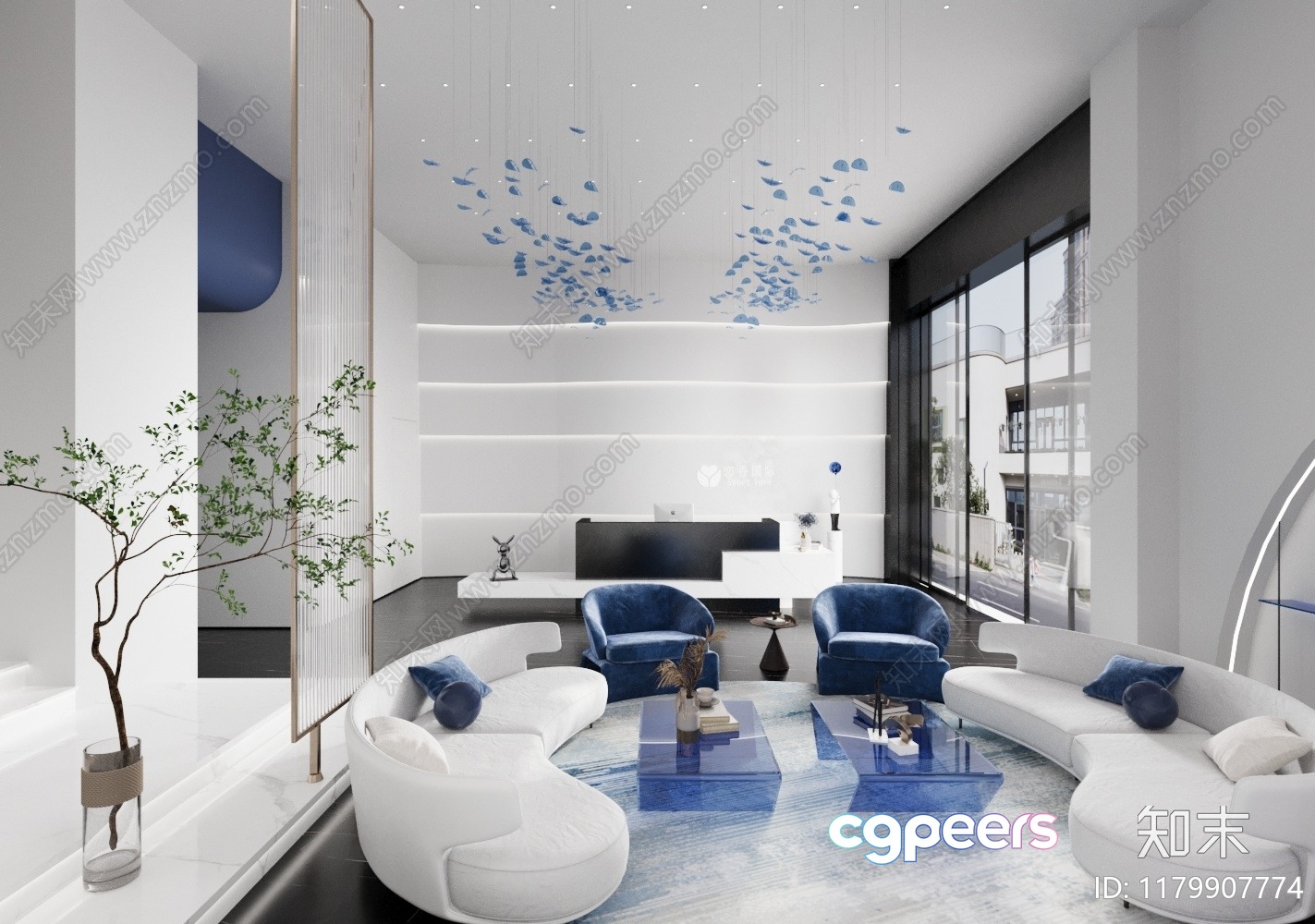 Modern Living Room 3D Model - 17160 - VRAY Render Modern Living Room 3D Model - 17160 - VRAY Render