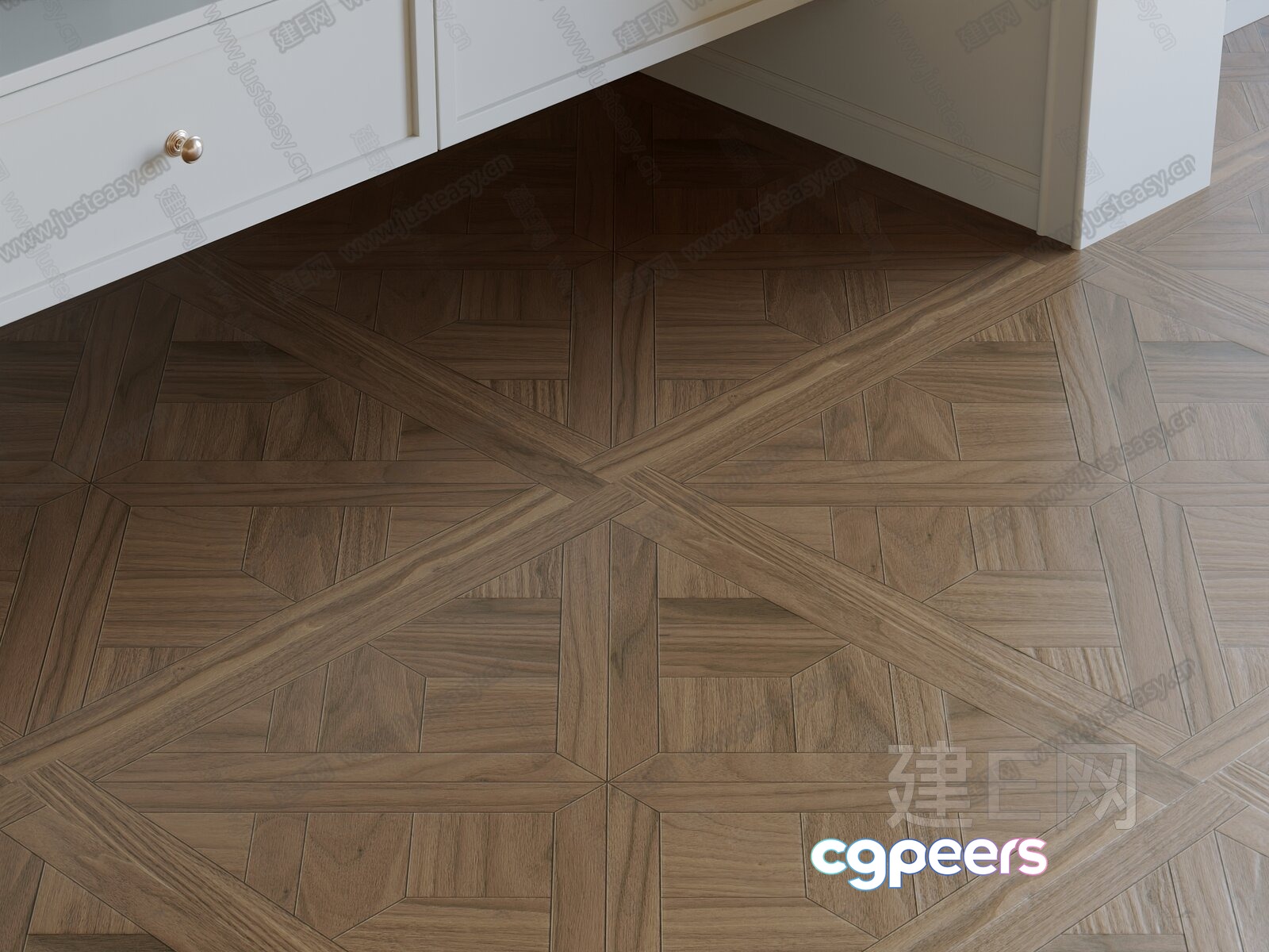 Wooden Floor Pattern 3D Model - 6070 - VRAY Render Wooden Floor Pattern 3D Model - 6070 - VRAY Render