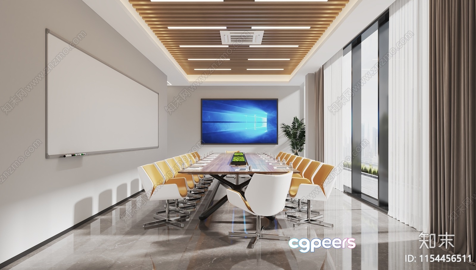 Modern Conference Room 3D Model - 10519 - VRAY Render Modern Conference Room 3D Model - 10519 - VRAY Render