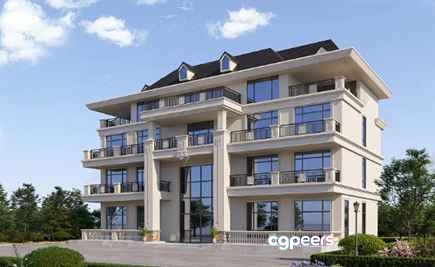 A Large White Building 3D Model - 10670 - CORONA Render