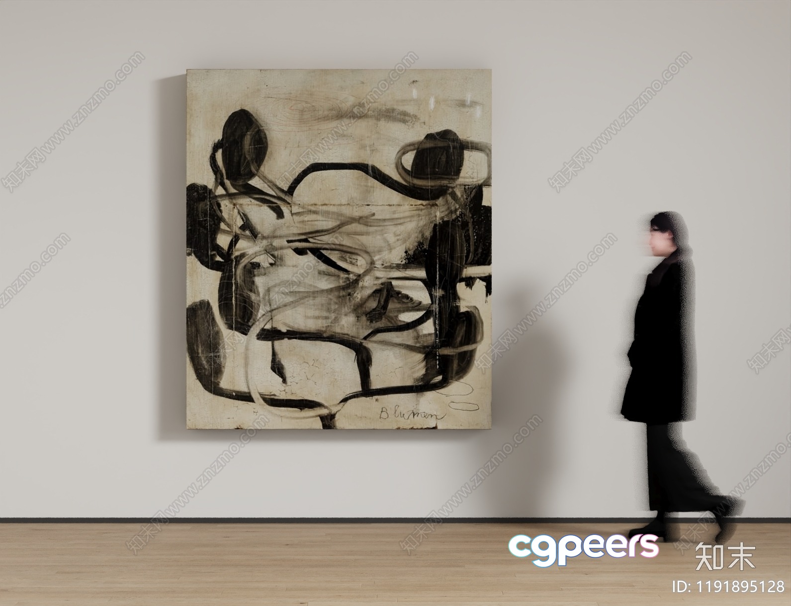 Abstract Art Piece 3D Model - 15291 - CORONA Render Abstract Art Piece 3D Model - 15291 - CORONA Render