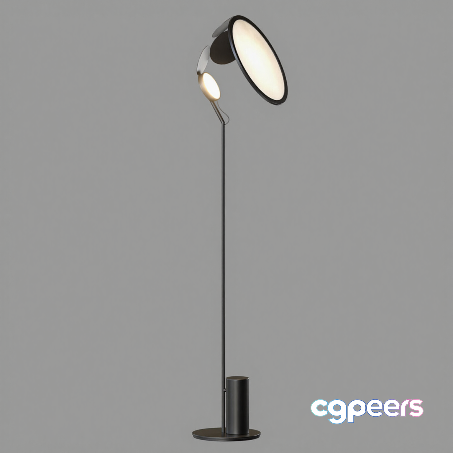 Modern Standing Lamp 3D Model - 9745 - VRAY Render