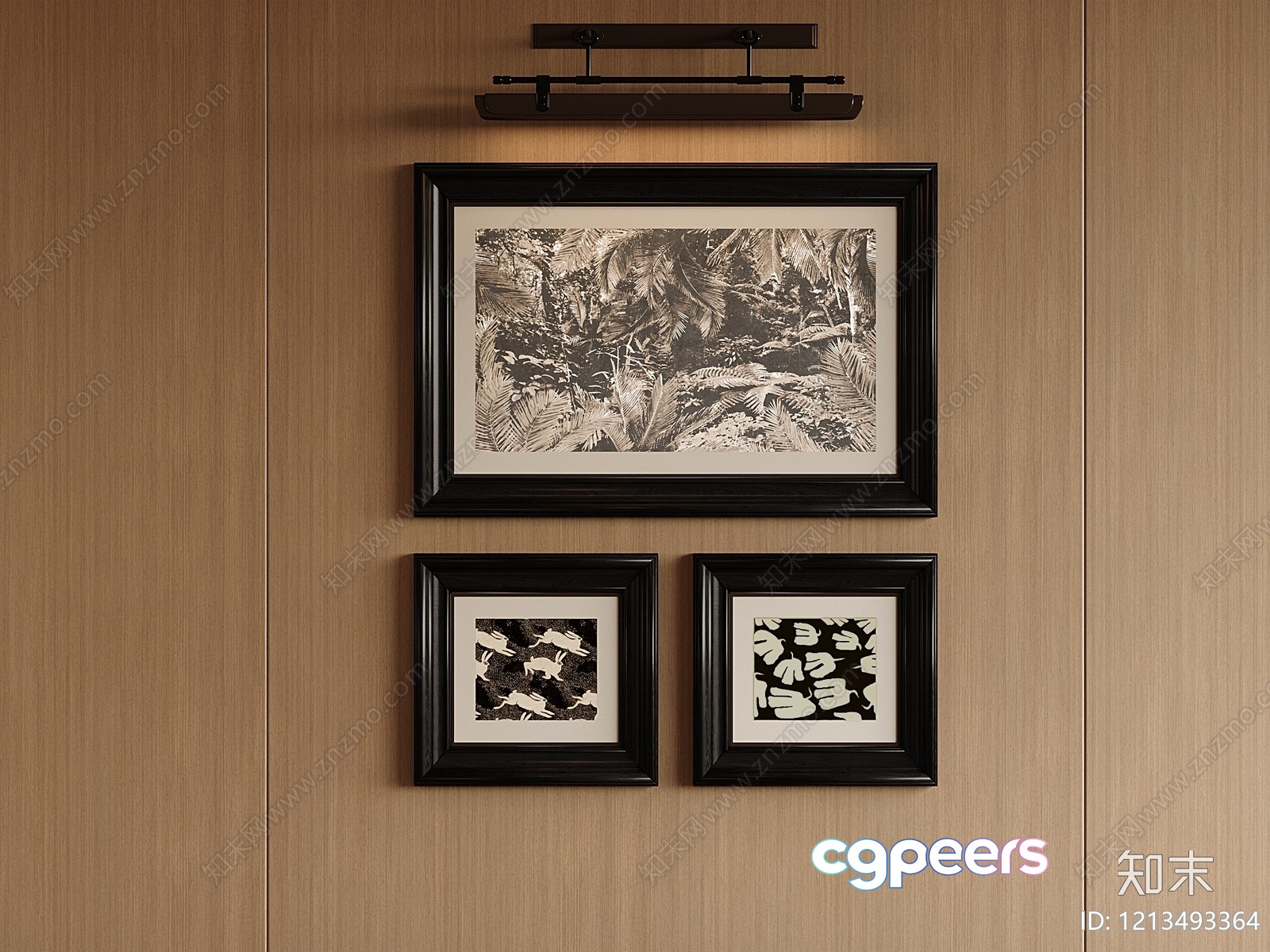 Modern Art Gallery 3D Model - 14764 - VRAY Render