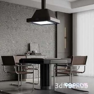 Modern Office Space 3D Model - 19987 - VRAY Render Modern Office Space 3D Model - 19987 - VRAY Render
