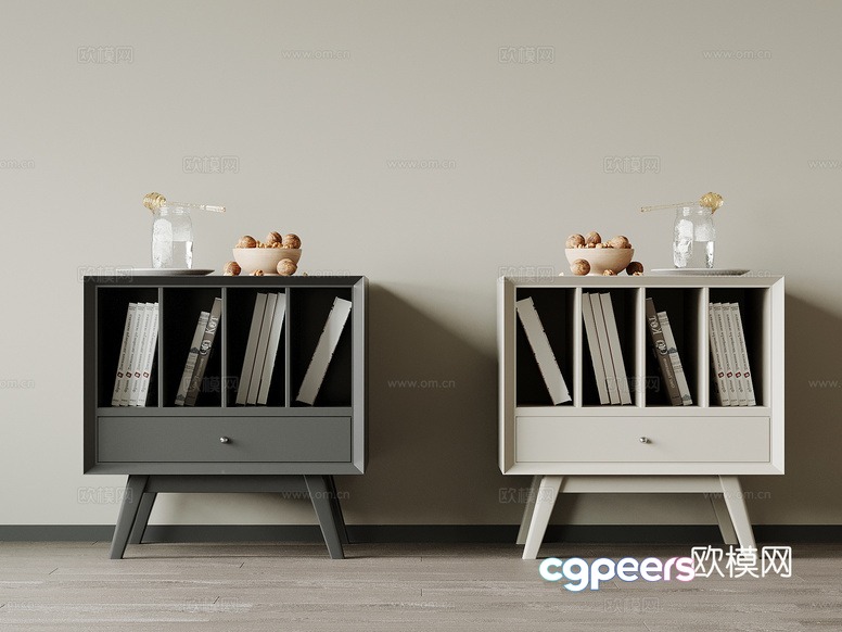 Mid-Century Modern Furniture 3D Model - 22148 - VRAY Render