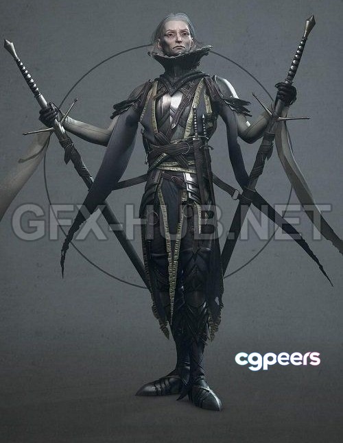 3D Game Assets - Mordred 3D model 3D Game Assets - Mordred 3D model