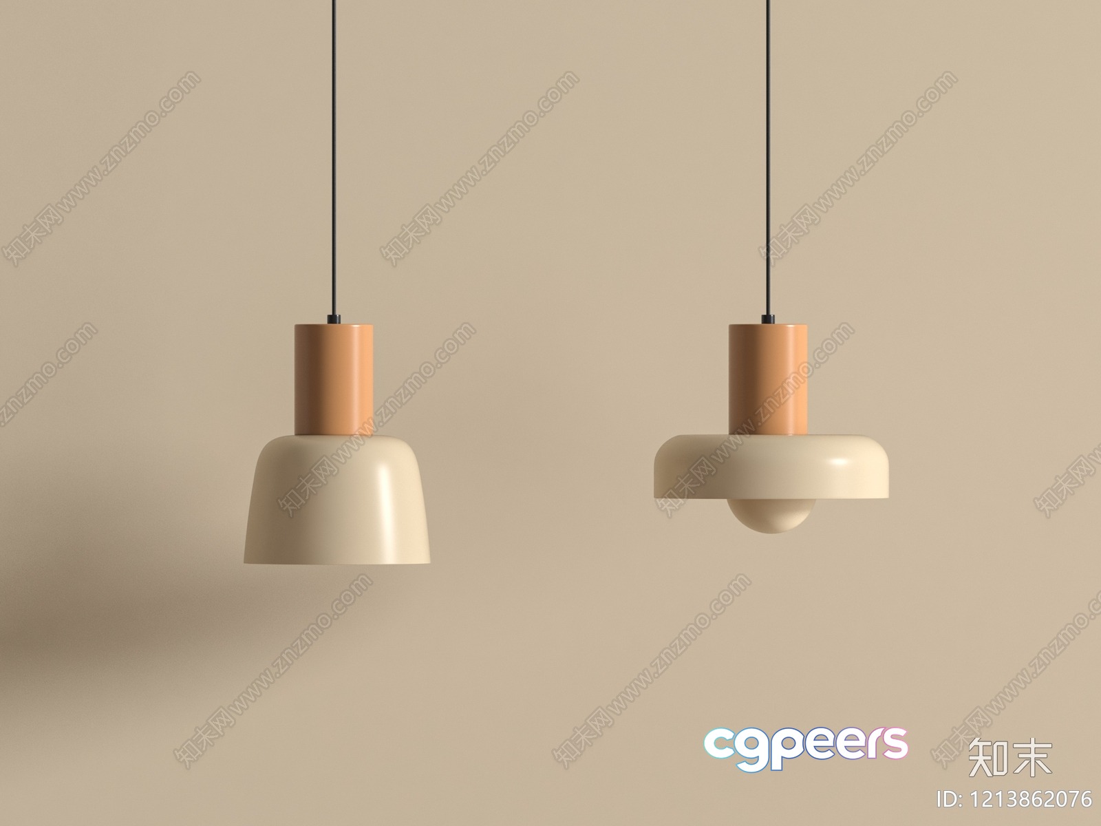 Simple Hanging Light Fixtures 3D Model - 17466 - VRAY Render Simple Hanging Light Fixtures 3D Model - 17466 - VRAY Render