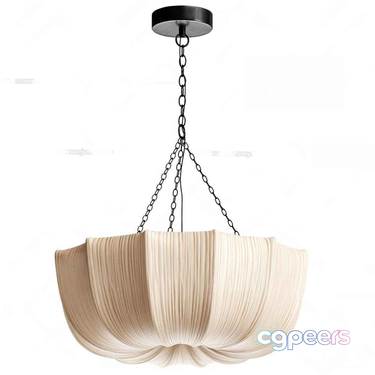 Gold Light Fixture 3D Model - 2075 - CORONA Render