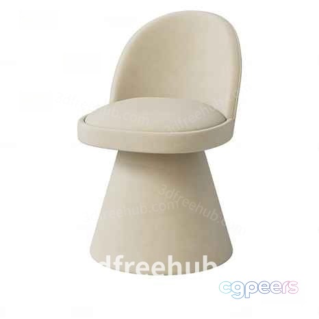 A Beige Chair 3D Model - 21260 - VRAY Render A Beige Chair 3D Model - 21260 - VRAY Render