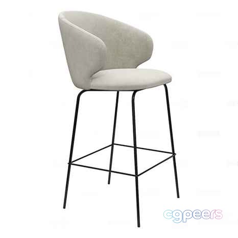 Modern Bar Stool 3D Model - 23719 - VRAY Render Modern Bar Stool 3D Model - 23719 - VRAY Render