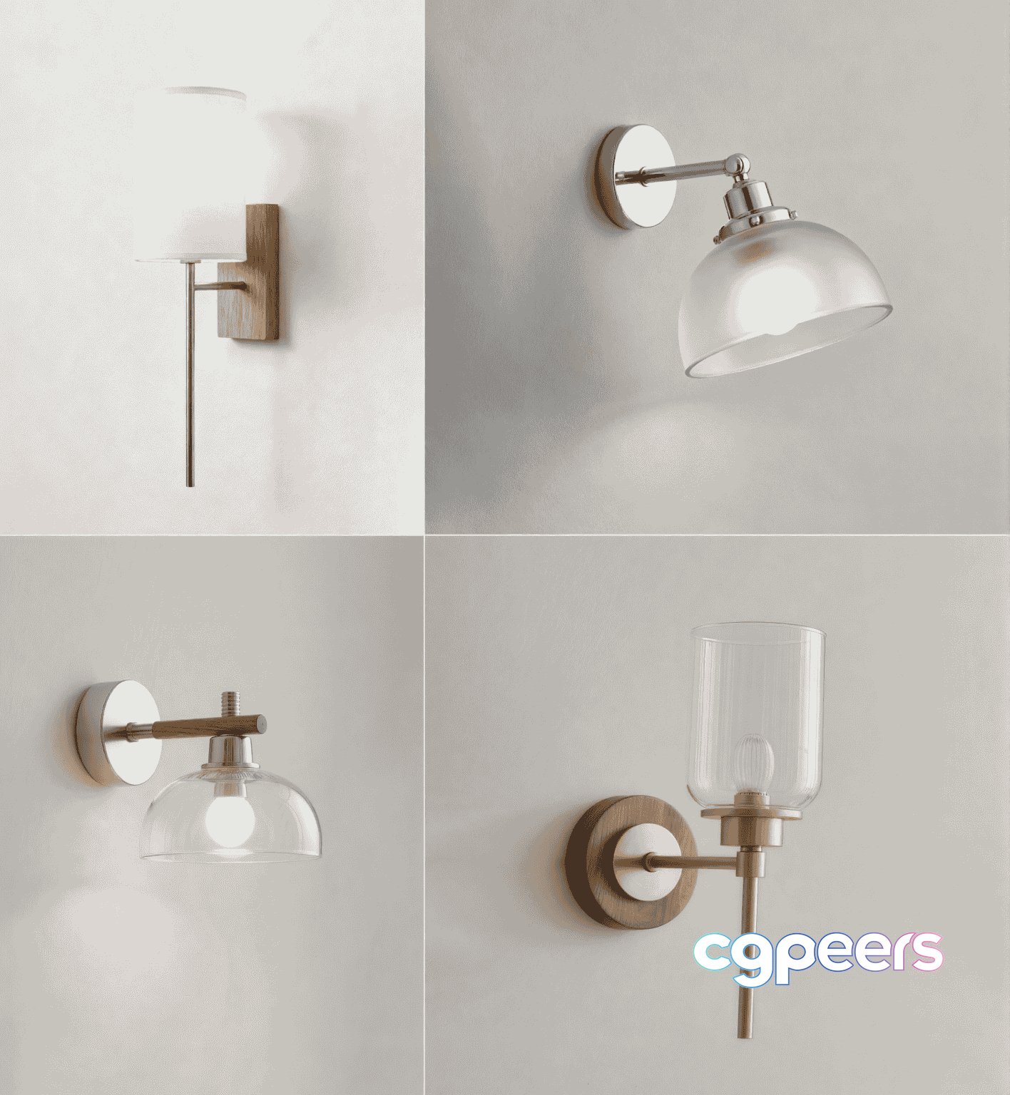 Modern Light Fixtures 3D Model - 9946 - CORONA Render