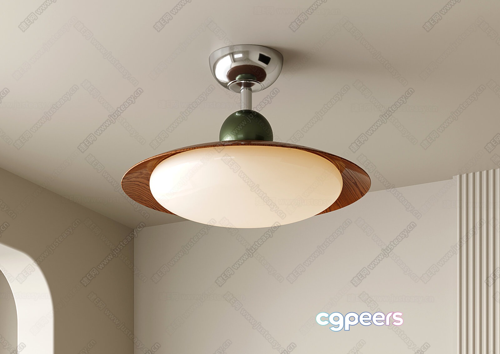 Modern Light Fixture 3D Model - 1486 - VRAY Render