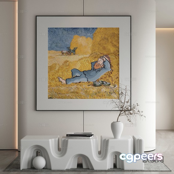 Modern Living Room 3D Model - 13949 - VRAY Render Modern Living Room 3D Model - 13949 - VRAY Render