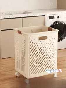 White Laundry Basket 3D Model - 23693 - VRAY Render White Laundry Basket 3D Model - 23693 - VRAY Render