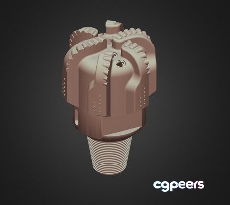 3D Game Assets - Drill Bit 3D Game Assets - Drill Bit
