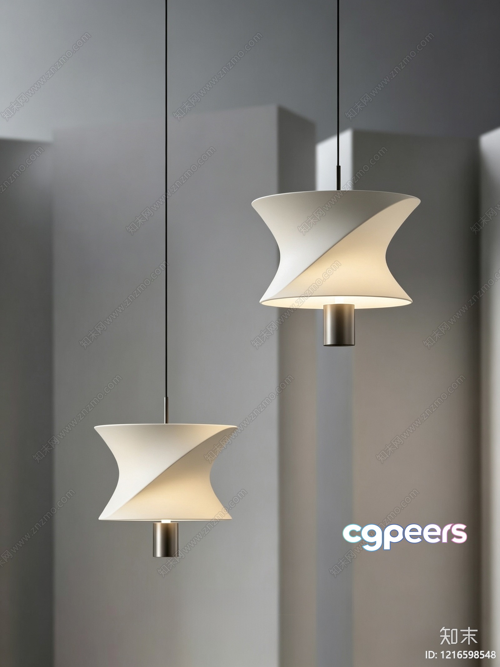 Modern Light Fixtures 3D Model - 15528 - VRAY Render