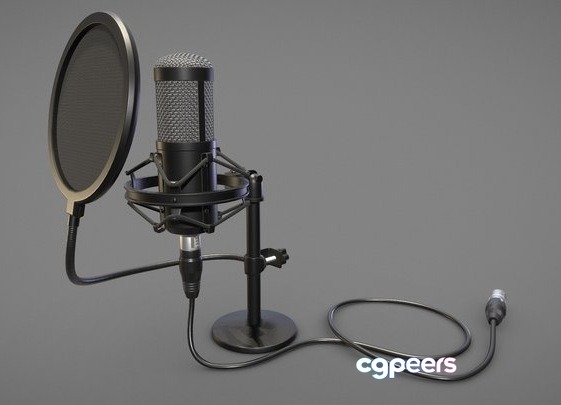 3D Game Assets - Microphone 3D Game Assets - Microphone
