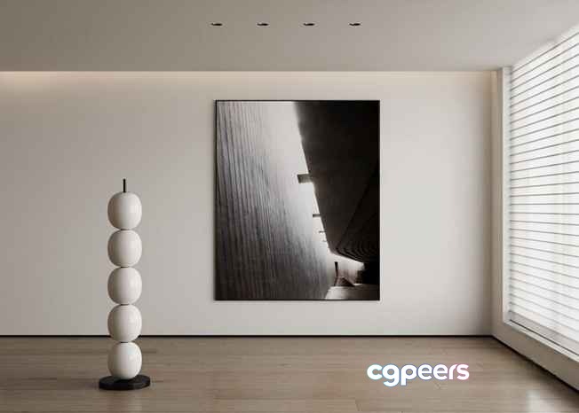 Modern Art Piece 3D Model - 11991 - CORONA Render