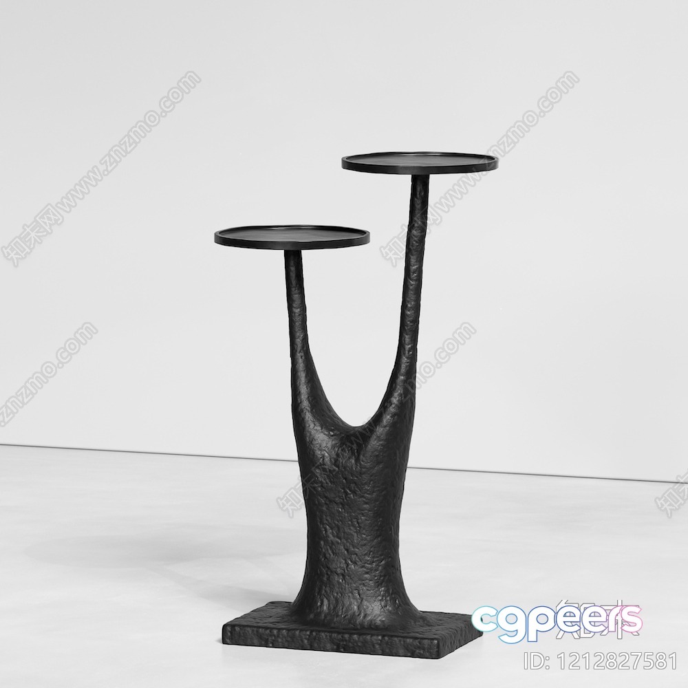 Modern Side Table 3D Model - 3285 - VRAY Render