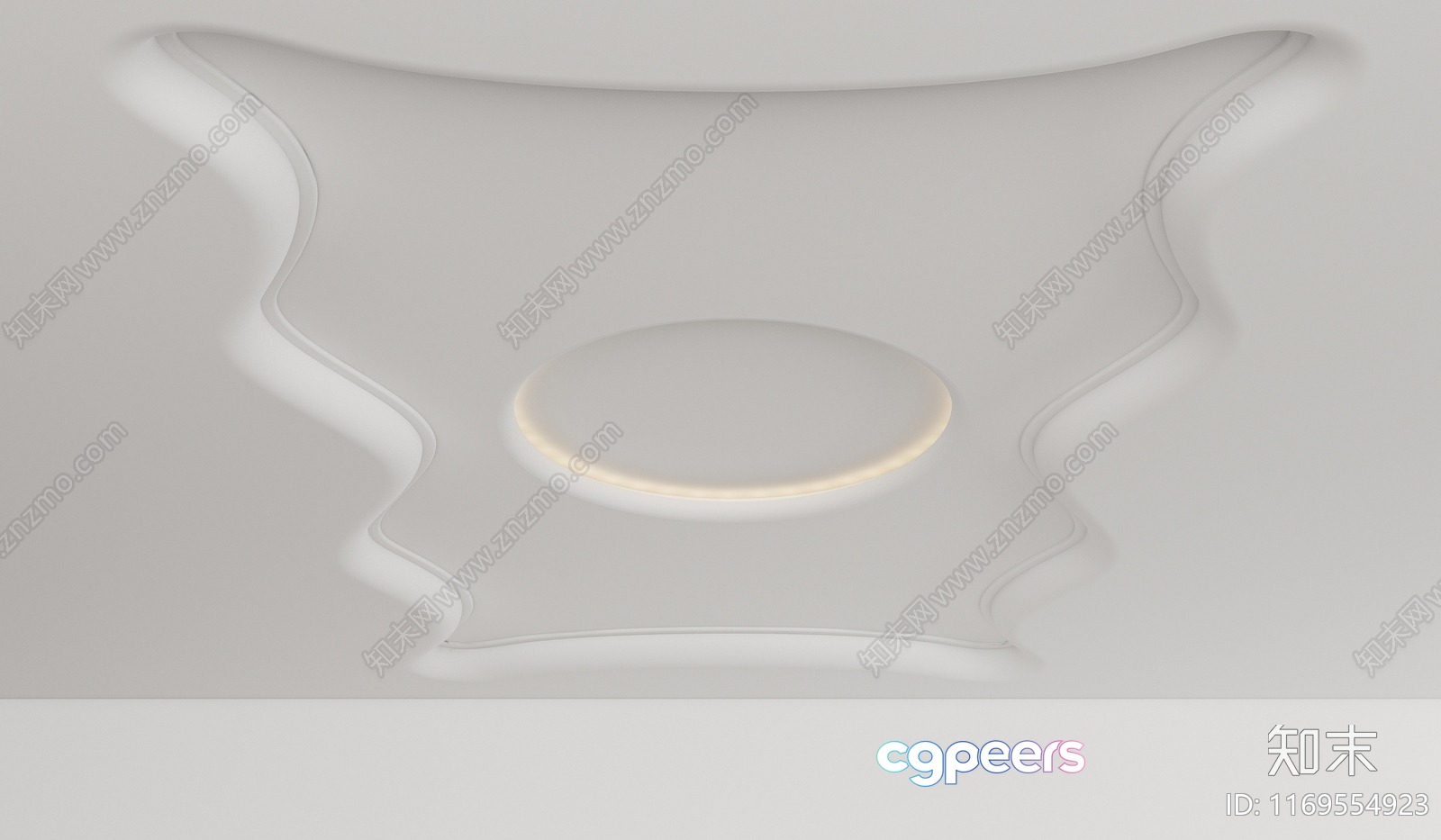 A Modern Ceiling Light Fixture 3D Model - 12744 - VRAY Render A Modern Ceiling Light Fixture 3D Model - 12744 - VRAY Render
