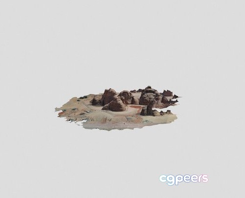 3D Game Assets - AL ULA MOUNTAIN 3D Game Assets - AL ULA MOUNTAIN
